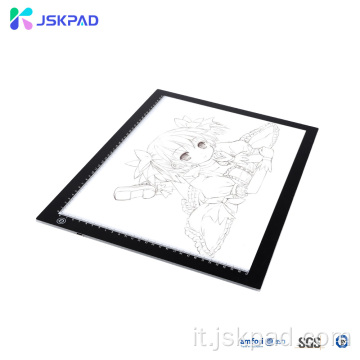 Scatola luminosa per tracciare lo stencil dei cartoni animati JSKPAD